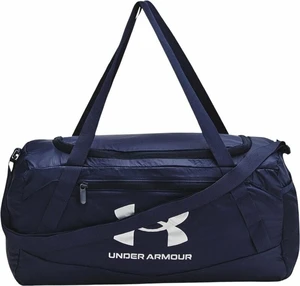 Under Armour UA Hustle 5.0 Packable XS Duffle Midnight Navy/Metallic Silver 25 L Sporttáska