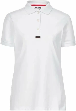 Musto W Essentials Pique Polo Camisa Blanco 12