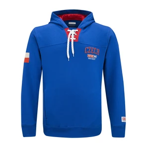 Men's CCM FLAG HOODIE TEAM CZECH Collegiate Royal SR