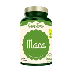 GREENFOOD NUTRITION Maca 120 kapslí