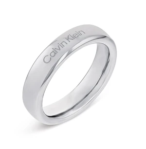 Calvin Klein Minimalistický oceľový prsteň Pure Silhouettes 35000513 52 mm