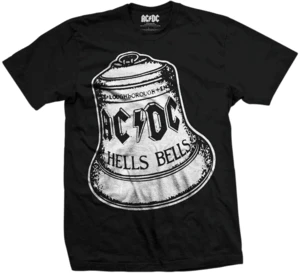 AC/DC Ing Hells Bells Unisex Black 2XL