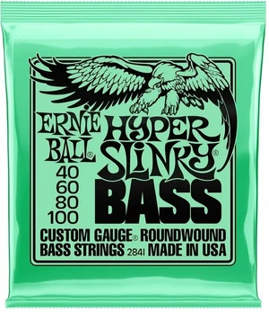 Ernie Ball Hyper Slinky Bass 40 - 100 Saiten für E-Bass