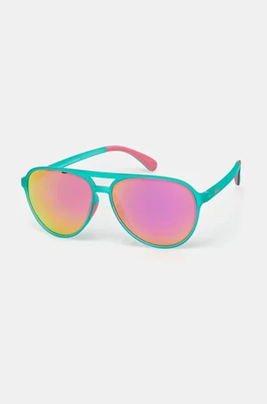 Slnečné okuliare Goodr Mach Gs Kitty Hawkers Ray Blockers zelená farba, GO-865655