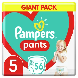 PAMPERS Pants S5, 12-17kg 56 ks