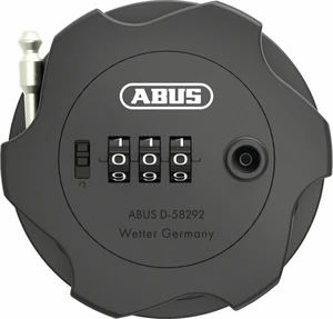 Abus Combiflex Adventure Black Ocelové lanko-Zámek