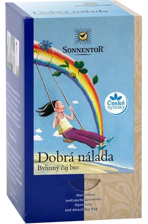 SONNENTOR Bio Dobrá nálada - bylinný čaj dvojkomorový (18 sáčkov) 27 g