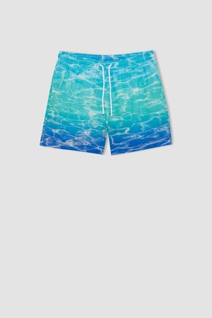 DEFACTO Patterned Short Swim Shorts