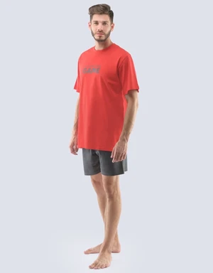 Men's pajamas Gino red (79116)