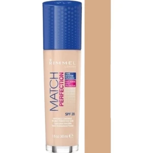 RIMMEL London Match Perfection Foundation SPF20 make-up 300 Sand 30 ml