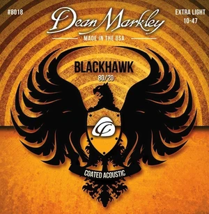 Dean Markley 8018 Blackhawk 80/20 10-47 Corzi chitare acustice