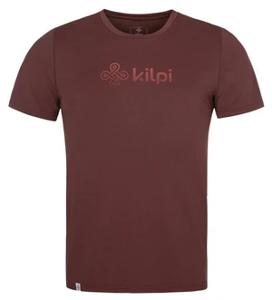 Men's running T-shirt Kilpi TODI-M DARK RED