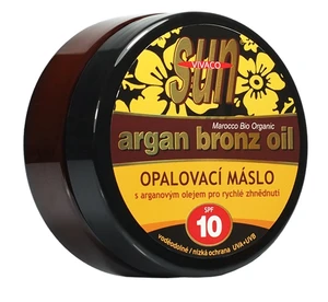 SUN VITAL Vivaco SUN Bronz Opalovací máslo SPF10 s argan.olej. 200 ml