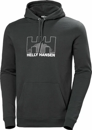 Helly Hansen Nord Graphic Pull Over Ebony M Sweat à capuche outdoor