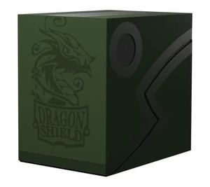 Krabička na karty Dragon Shield Double Shell Forest - Green/Black