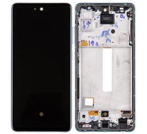 LCD + dotyková deska pro Samsung Galaxy A52, blue ( Service Pack )