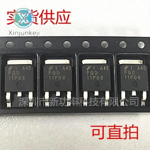 20pcs orginal new FQD11P06 P-channel FET 9.4A 60V SMD TO252 FQD11P06TM