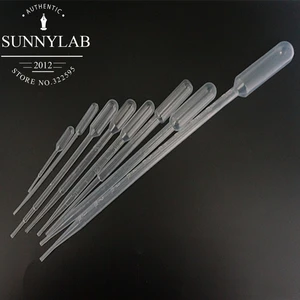 1000pcs 0.2ml/0.5ml/1ml/2ml/3ml/3ml-L/5ml/10ml plastic pasteur pipette transfer pipette