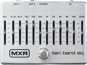 Dunlop MXR M108S Ten Band EQ Efectos de guitarra