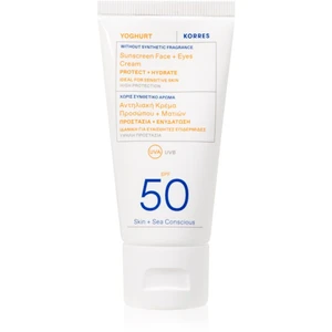 Korres Yoghurt ochranný krém na obličej a oční okolí SPF 50 50 ml