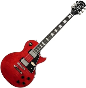 Epiphone Les Paul Custom Figured Transparent Red Elektrická gitara