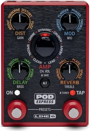 Line6 Pod Express Guitar Gitarren-Multieffekt