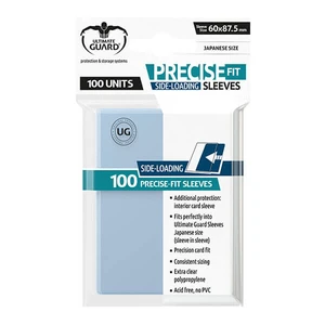 Ultimate Guard Obaly na karty Ultimate Guard Precise-Fit SIDE-LOADING Sleeves Japanese Size - Transparent 100 ks