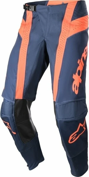 Alpinestars Techstar Arch Pants Night Navy/Hot Orange 32 Motokrosové kalhoty