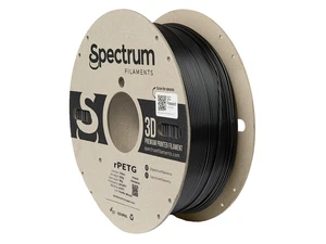 Spectrum 80591 3D filament, r-PETG, 1,75mm, 1000g, traffic black