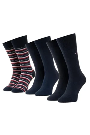 Tommy Hilfiger Ponožky - TH MEN SOCK 3P LOGO GIFTBOX viacfarebné