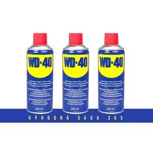 3ks Univerzální mazivo WD-40 400 ml