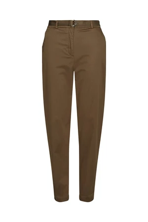 Tommy Hilfiger Trousers - COTTON SATEEN TAPERED CHINO PANT green