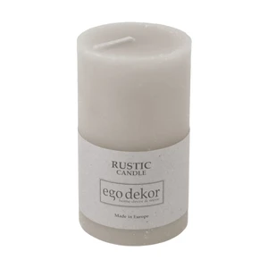 Brązowa świeczka Rustic candles by Ego dekor Rust, 38 h