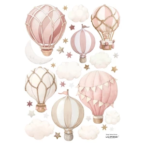 Naklejki dziecięce 30x42 cm Little Hotair Balloons – Lilipinso