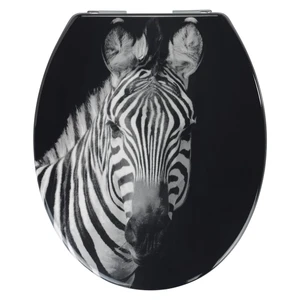 Deska sedesowa wolnoopadająca 37,5 x 45 cm Zebra – Allstar