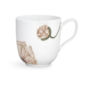 Biały porcelanowy kubek Kähler Design Hammershøi Poppy, 330 ml