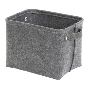 Szary filcowy koszyk Compactor Felt Basket, 29x24 cm