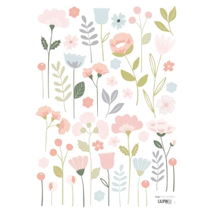 Naklejki dziecięce 30x42 cm Flowers Stems – Lilipinso