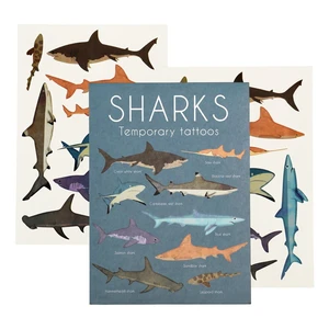 Tatuaże tymczasowe zestaw 2 szt. Sharks – Rex London