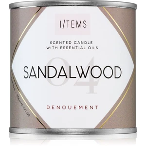 I/TEMS Essential 04 / Sandalwood vonná svíčka 100 g