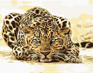 Zuty Pittura diamante Leopardo incombente