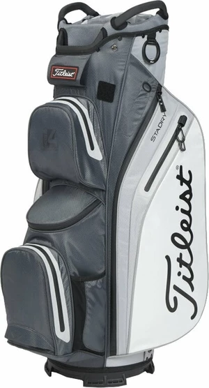 Titleist Cart 14 StaDry Charcoal/Grey/White Bolsa de golf