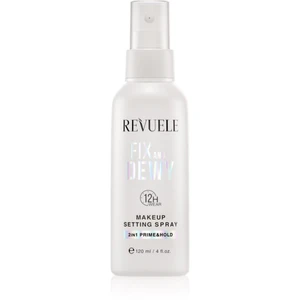 Revuele Makeup Setting Spray Fix And Dewy fixační sprej na make-up pro rozjasnění pleti 120 ml