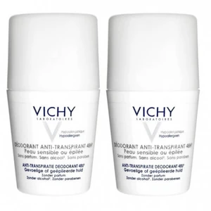 Vichy Sada kuličkových deodorantů pro citlivou a podrážděnou pokožku 2 x 50 ml