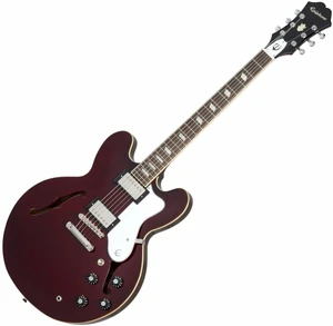 Epiphone Noel Gallagher Riviera Dark Wine Red Halbresonanz-Gitarre