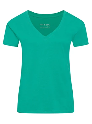 Green basic T-shirt ORSAY