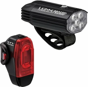 Lezyne Fusion Drive Pro 600+/KTV Drive Pro+ Pair Satin Black/Black Front 600 lm / Rear 150 lm Lámpa szett