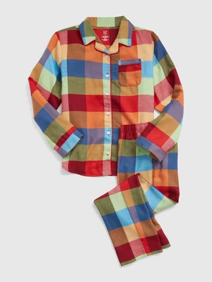 GAP Kids Plaid Pajamas - Girls