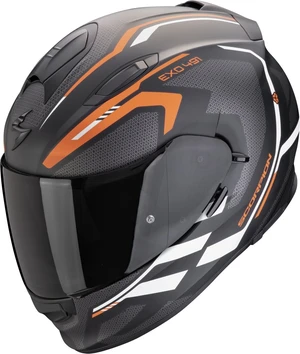 Scorpion EXO 491 KRIPTA Matt Black/Orange/White XL Casca