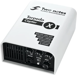 Two Notes Torpedo Captor X 8 Ohm Caja de carga del atenuador